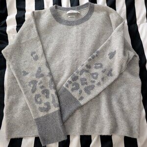 Vineyard Vines Animal Print Cashmere Sweater